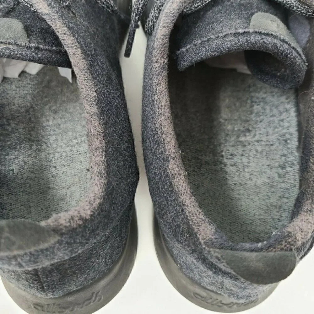 ALLBIRDS WOOL RUNNERS NATURAL BLACK BLACK  11